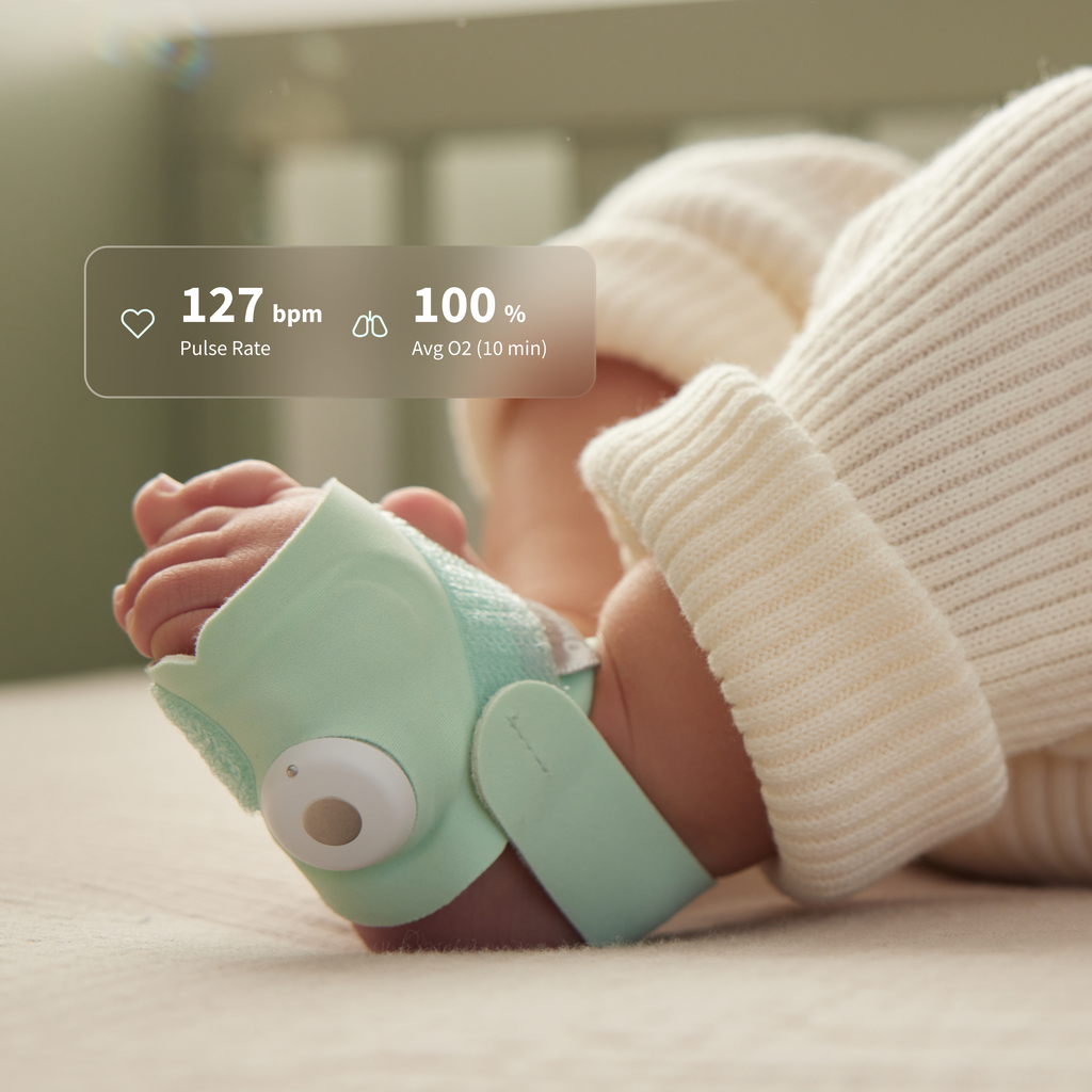 Pulse Rate Sock To Monitor Baby Babytone Fetal Heart Monitor